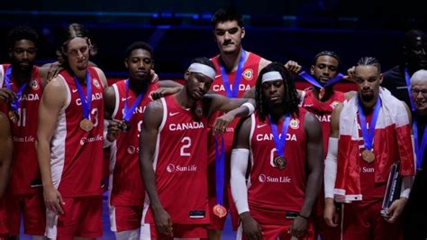 Canada holds off U.S. to win bronze at men's Basketball World Cup in OT ...