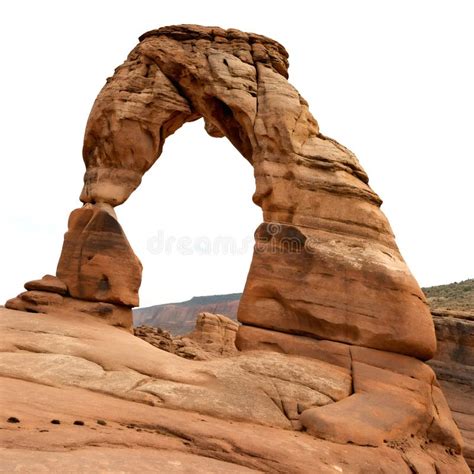 Natural Rock Archway For Landscape Design Stock Illustration