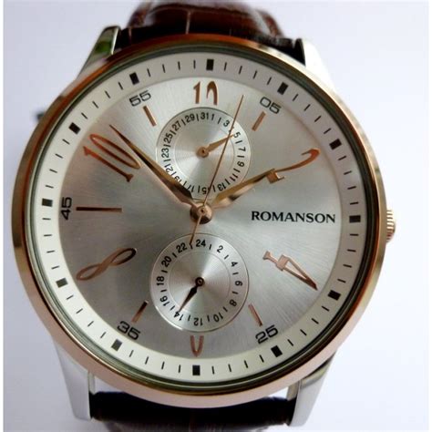 Европейские часы :: Romanson :: Романсон :: Мужские кварцевые часы ...