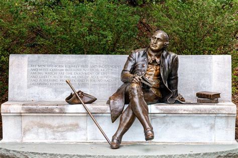 George Mason Memorial Washington, DC Editorial Stock Photo - Image of founding, statue: 181340368