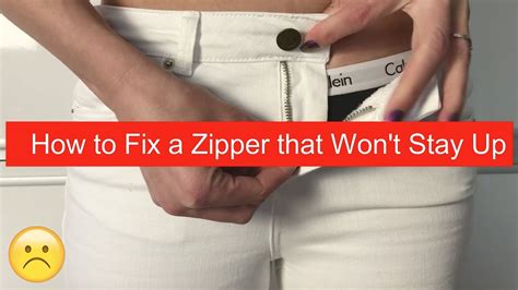 How To Fix A Zipper That Wont Stay Up Diy Zipper Keyring Hack