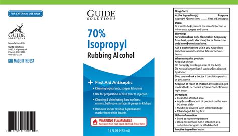 Dailymed 70 Isopropyl Rubbing Alcohol Isopropyl Alcohol Liquid