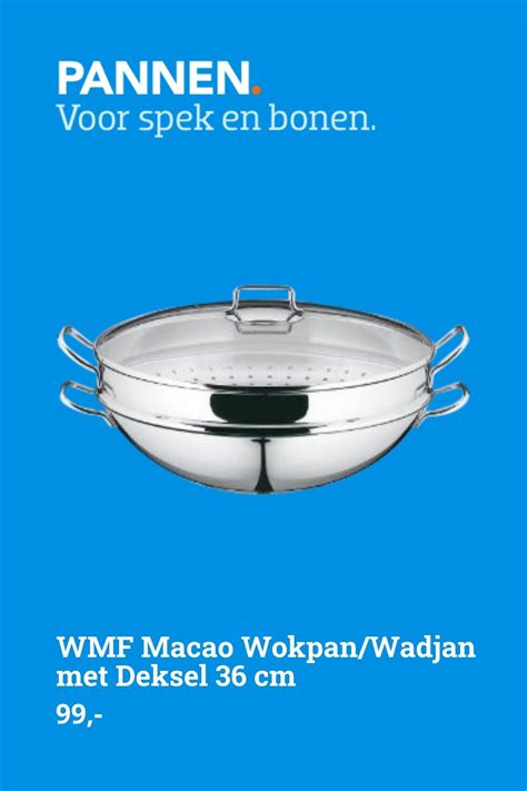 WMF Macao Wokpan Wadjan Met Deksel 36 Cm Deksels