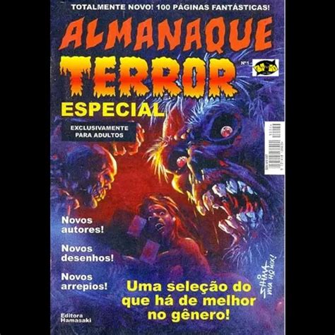 Livro Almanaque Terror Especial N Varios Mercadolivre