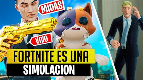 La Historia De Fortnite Battle Royale Es Una SimulaciÓn Youtube