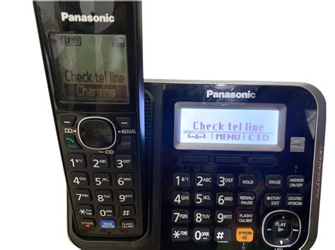 Panasonic Kx Tg6841 5 Phones Expandable Digital Cordless Phone Extensions Ebay