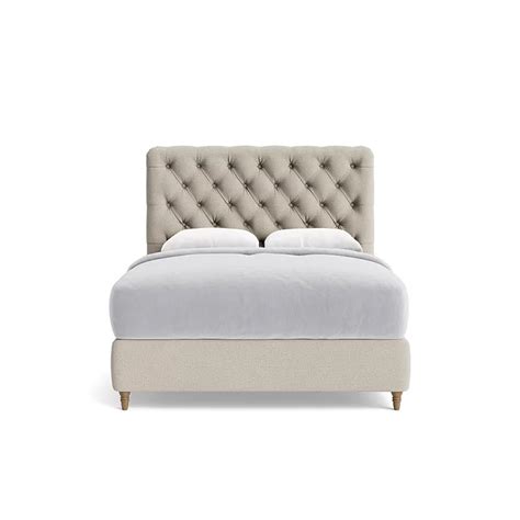 Button Tufted Bed - DH Furniture