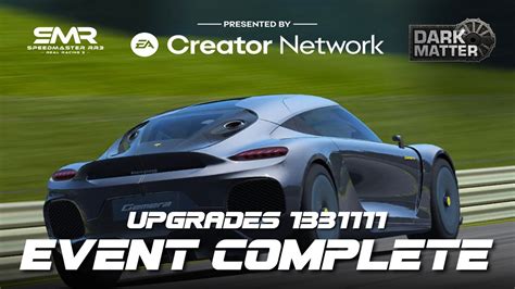 Real Racing Dark Matter Koenigsegg Gemera Event Complete