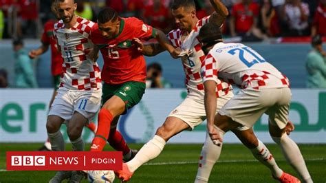 Morocco Vs Croatia Highlight Luca Modric And Hakim Ziyech Dominate Di