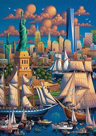 Amazon Buffalo Games Dowdle New York Piece Jigsaw Puzzle