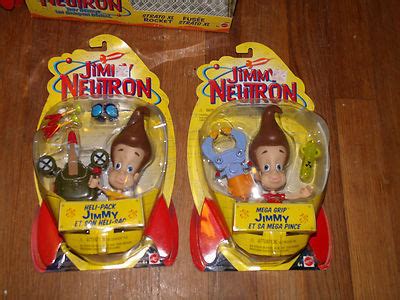 Lot Jimmy Neutron Figure Goddard Robot Dog Mega Grip Heli Pack Strato ...