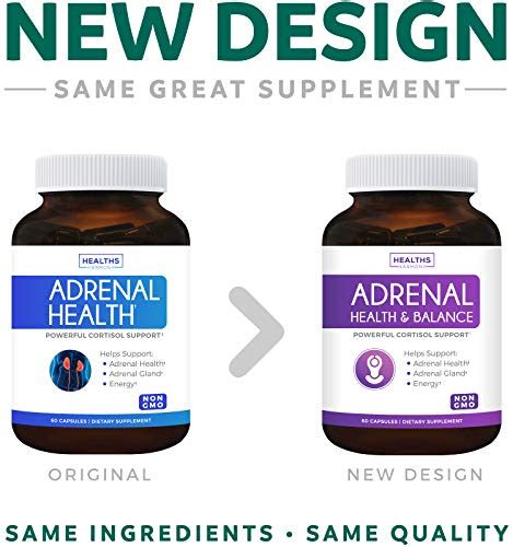 Adrenal Support And Cortisol Manager Non Gmo Powerful Adrenal Health With L Tyrosine