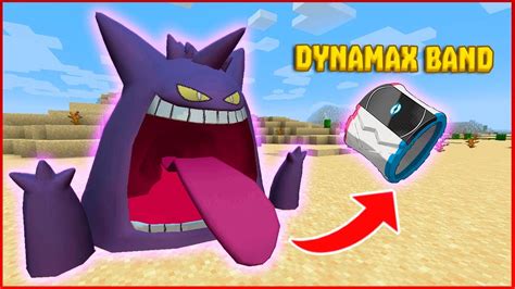 Como Conseguir DYNAMAX BAND E Forma GIGANTAMAX No Minecraft Pixelmon