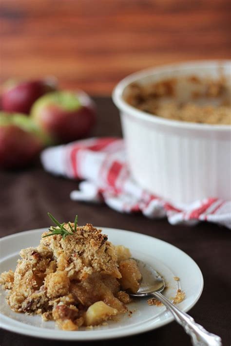 Croustade Aux Pommes L Rable Et Romarin Meilleur Avec Du