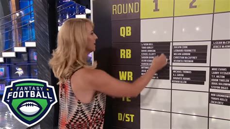 NFL Live 2018 Fantasy Mock Draft First Round Fantasy Football