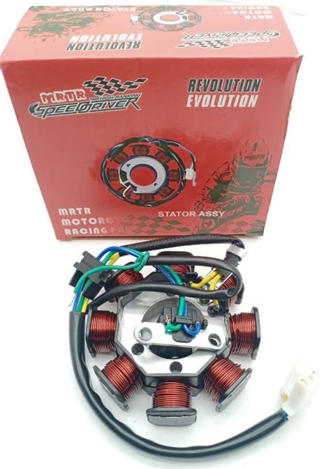 MOTORCYCLE STATOR COIL ASSY SMASH 110 4 WIRE Lazada PH