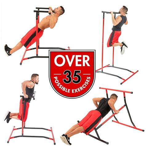 Fitness Power Tower Pull Up Bar Dips Squats Pull UPS Station Strength