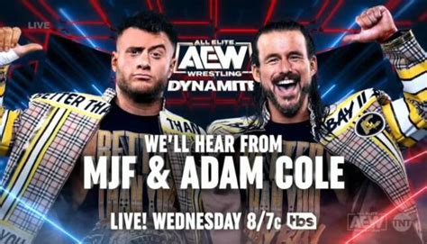 Updated Lineup For Next Week S AEW Dynamite 411MANIA