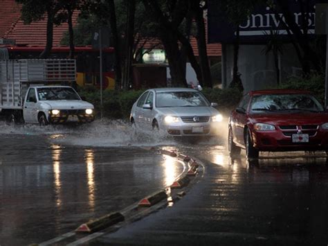 Reportan Encharcamientos Por Lluvia En 10 Delegaciones Excelsior