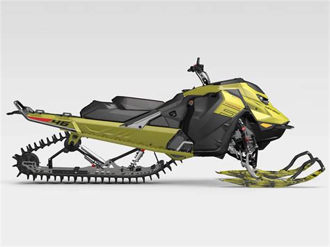 New Ski Doo Freeride E Tec Turbo R Shot Powdermax W