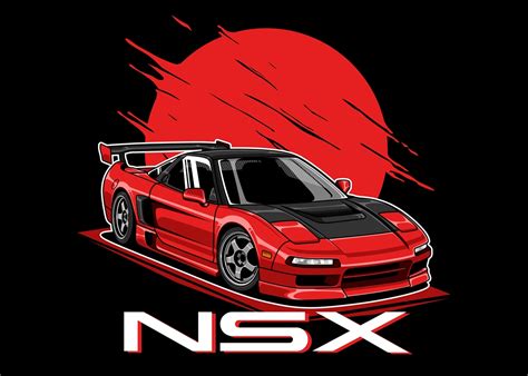 Honda Acura Nsx Posters Prints By Heru Kurniawan Printler