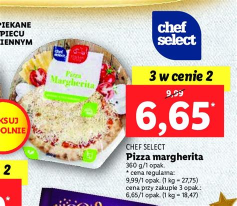 Pizza Margherita Chef Select Cena Promocje Opinie Sklep Blix