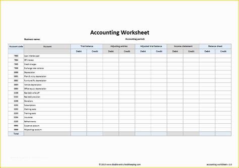 Free Accounting Spreadsheet Templates for Small Business Of Free Accounting Spreadsheets for ...