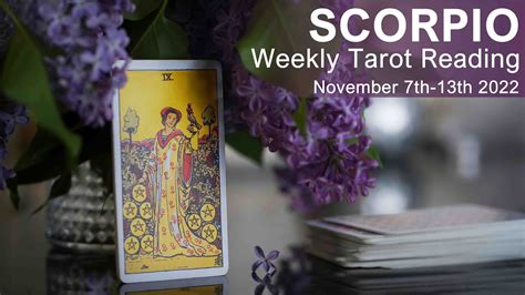 SCORPIO WEEKLY TAROT READING LOVE TRIANGLE SCORPIO November 7th To