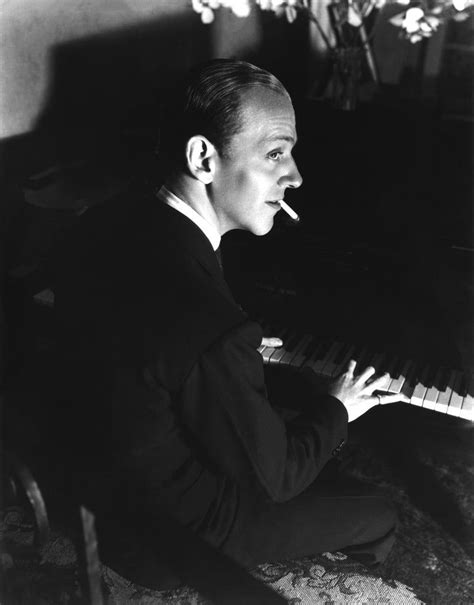 Unknown - Fred Astaire Playing Piano and Smoking Movie Star News Fine Art Print | Fred astaire ...