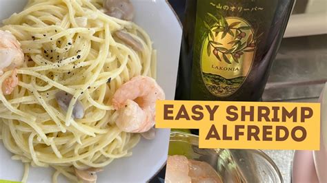 Easy Shrimp Alfredo Pasta 🍝🍤pastarecipe Youtube