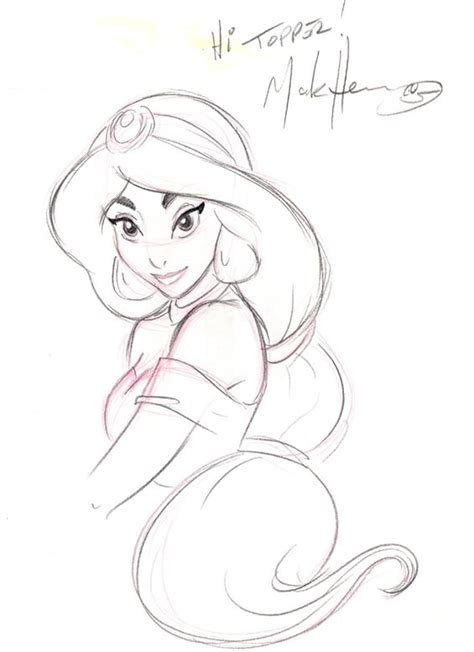 Pencil Sketch Disney Princess Drawings Draw Humdinger