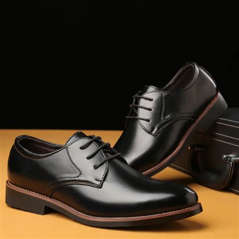 Mazefeng Chaussures Formelles En Cuir Pour Hommes Chaussures Provoqu