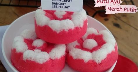 Resep Putu Ayu Merah Putih Oleh Nining Cookpad