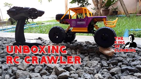 Unboxing Rc Crawler Remote Control Murah Main Tanah Youtube