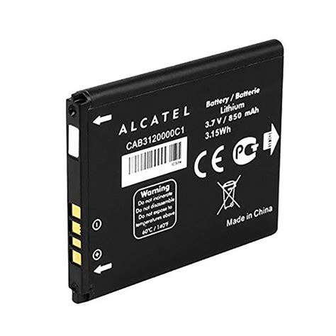 CAB3120000C1 ALCATEL CAB3120000C1 Batterie pour téléphone portable