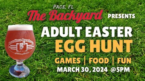 Adult Easter Egg Hunt 5642 Woodbine Road Milton 30 March 2024