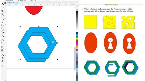 Corel Draw Herramientas Soldar Y Recortar YouTube