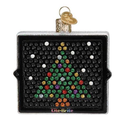 Lite Brite Ornament By Old World Christmas