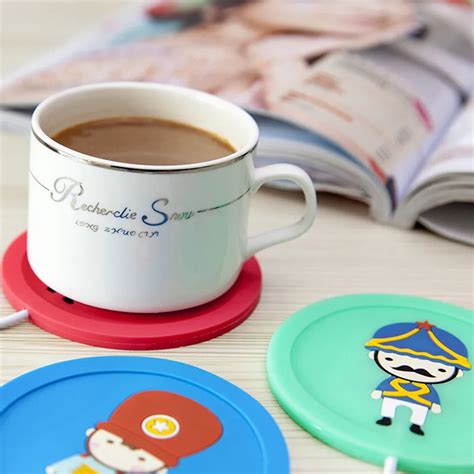 Neue Pc Computer Usb Cute Cartoon V Silikon Coaster W Rme W Rmer