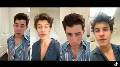 Omg Nick Jonas And Shawn Mendes In A Tiktok Remix Video Together See Viral Clip Asap Iwmbuzz