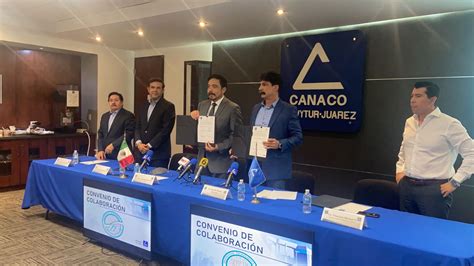 Firma Utpn Convenio De Colaboraci N Con Canaco Ut Paso Del Norte