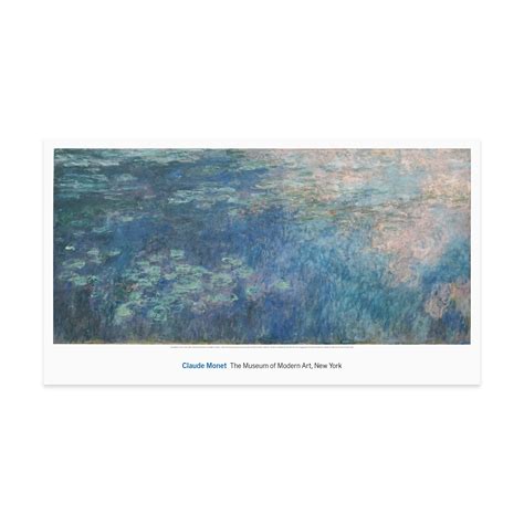 Monet: Water Lilies I Poster – MoMA Design Store