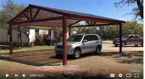 37 Free Carport Plans Build A Diy Carport On A Budget Home And