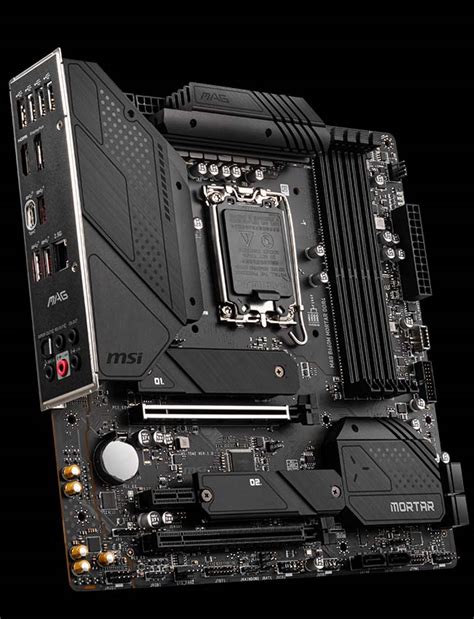 Msi Mag B M Mortar Ddr Motherboard Micro Atx Supports Intel Th