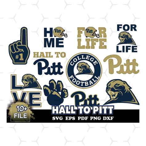 10 File Hall To Pitt Svg Bundle Inspire Uplift