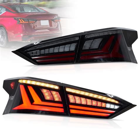 Amazon Vland Led Smoked Tail Lights Compatible For Nissan Altima