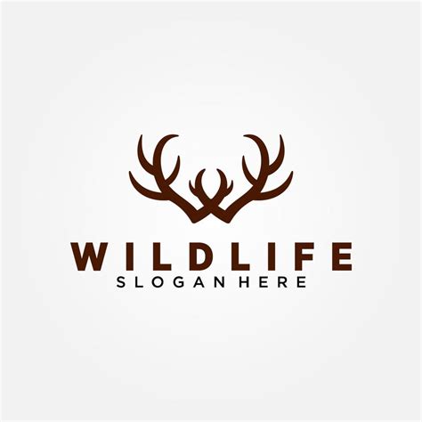 Wildlife Conservation Logo Vector Template Design. Vector Illustration ...