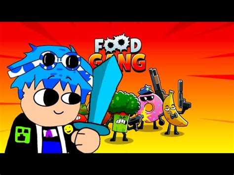 Guerra De Comida En Food Gang Youtube