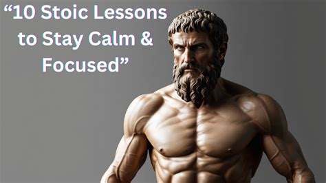 10 Stoic Lessons To Stay Calm Focused Master Stoic Philosophy YouTube