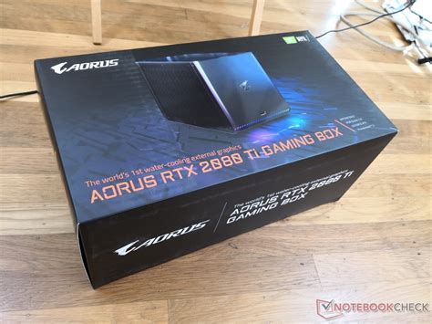 The Aorus Gaming Box Geforce Rtx Ti Turned Our Tiny Intel Nuc Into